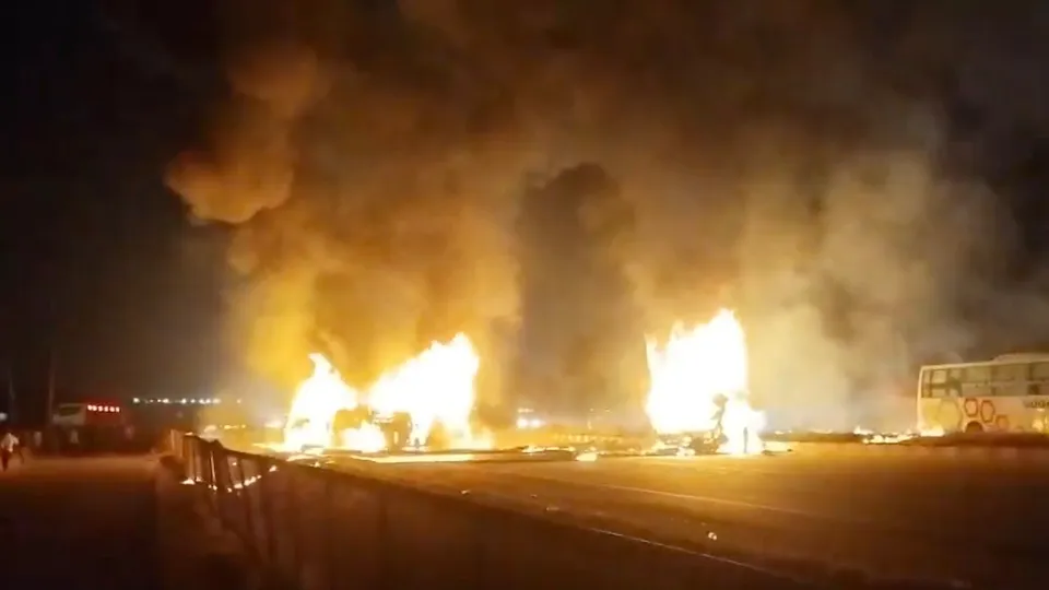 Chitradurga bus fire