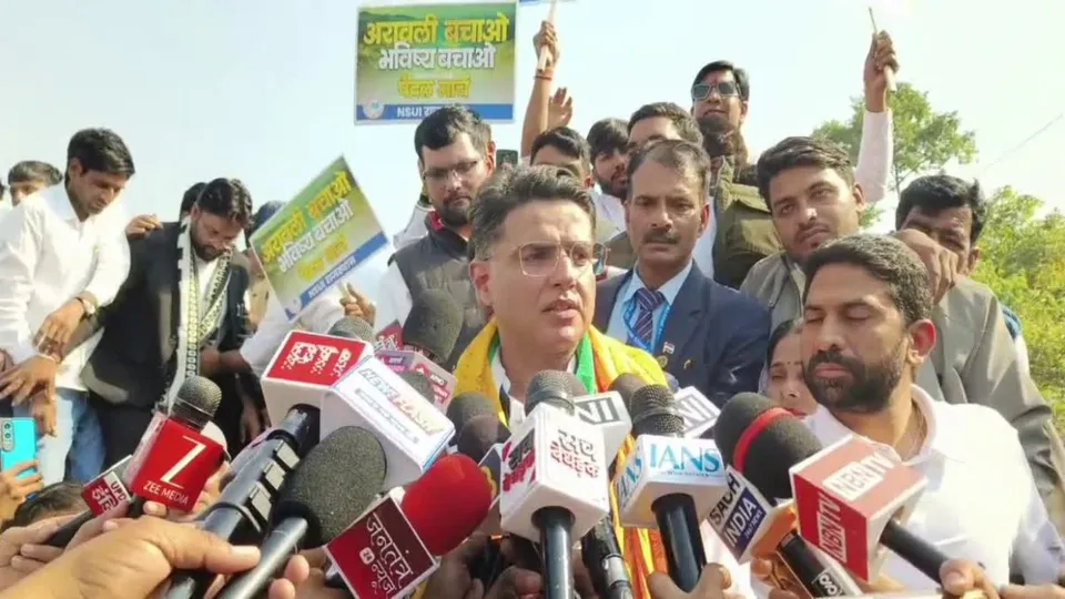 Sachin Pilot On Aravalli