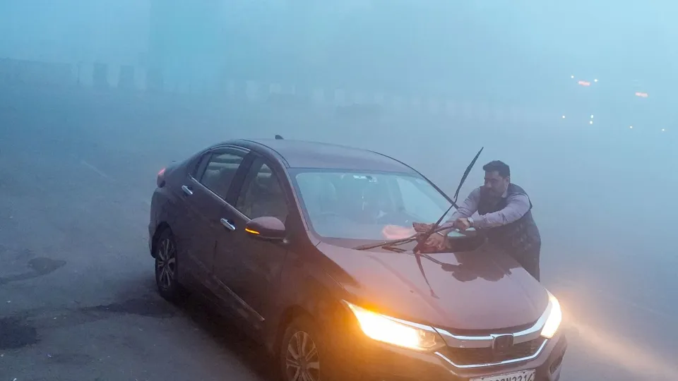 Delhi Smog Delhi Fog Dense Fog Delhi Pollution Air Quality AQI