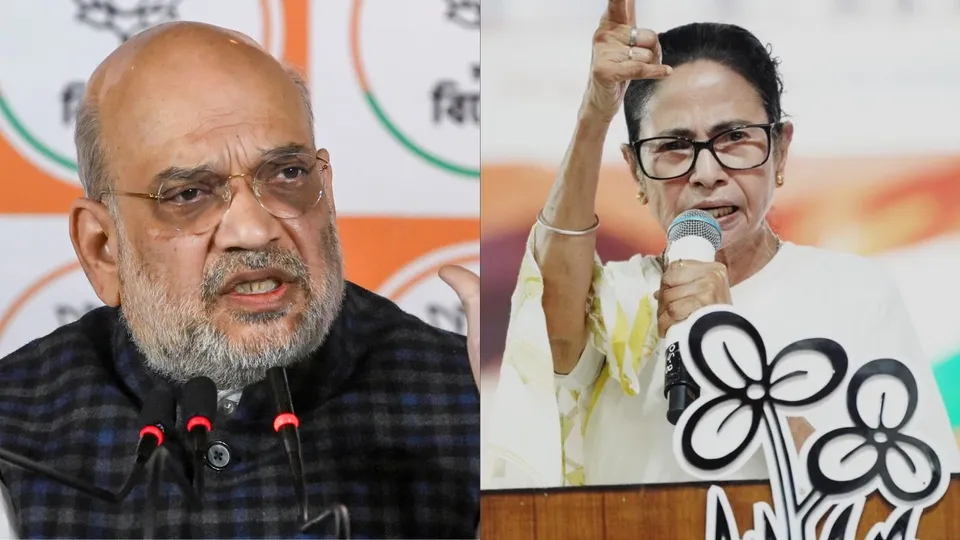 Amit Shah Mamata Banerjee