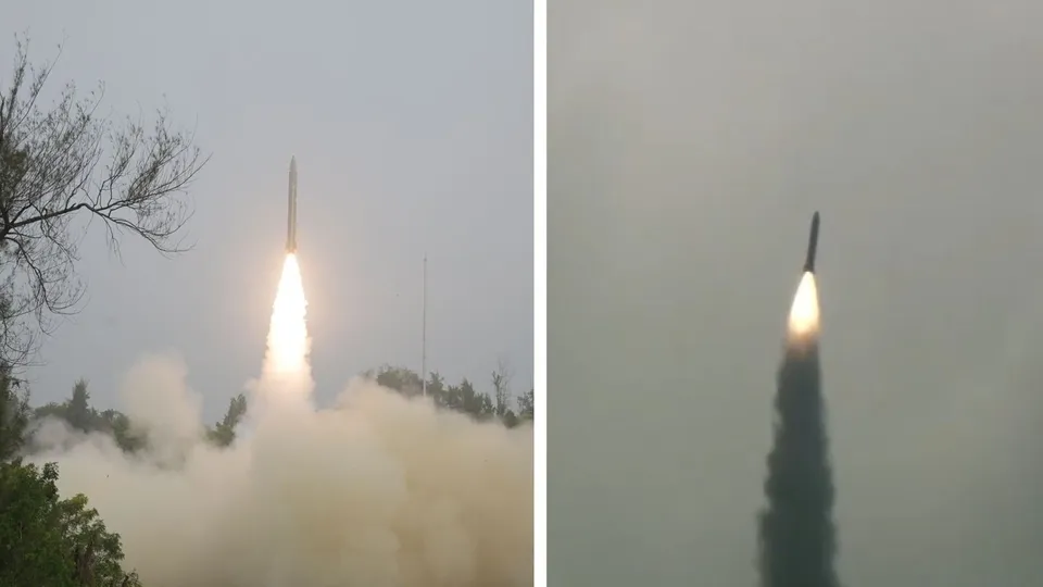 Indian Pralay Missiles Launch