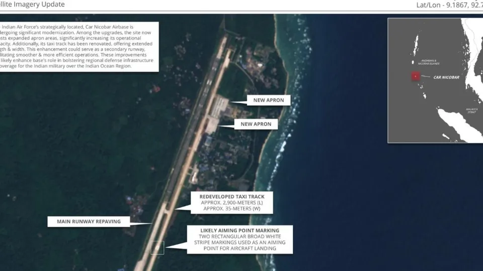 IAF base in Car Nicobar island