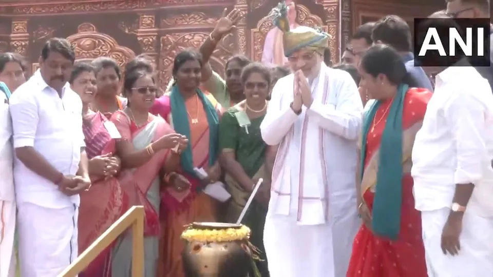 amit shah pongal