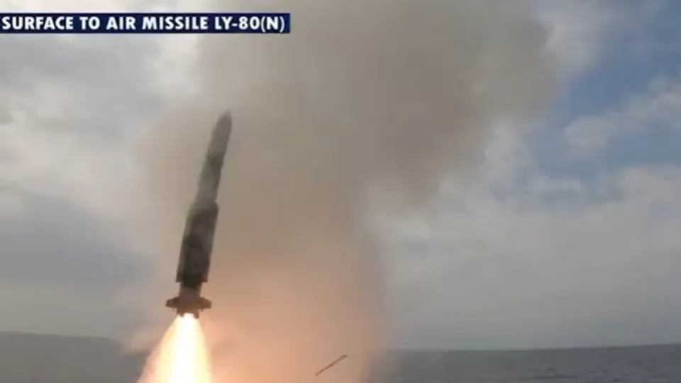Pakistan Missile Test LY 80 N