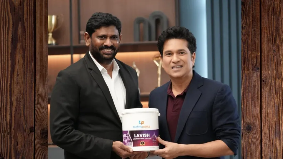 Techno Paints Sachin Tendulkar