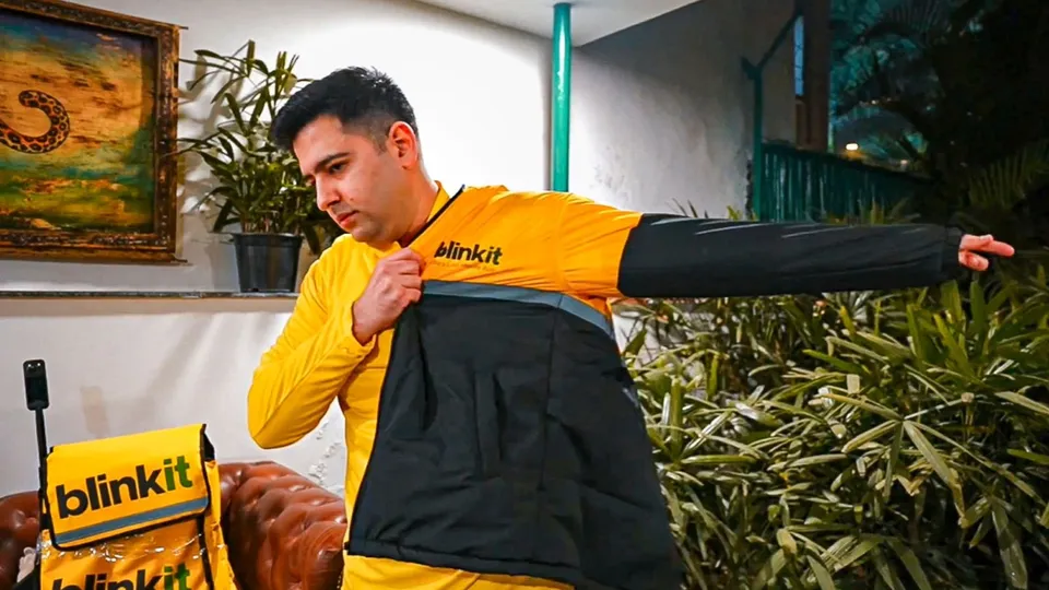 Raghav Chadha Delivery Agent Raghav Chadha Blinkit