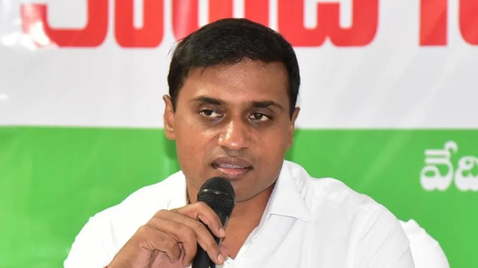 PV Midhun Reddy YSRCP