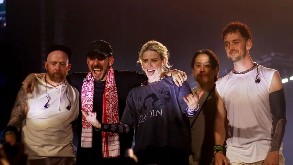 Linkin Park at Lollapalooza India in Mumbai