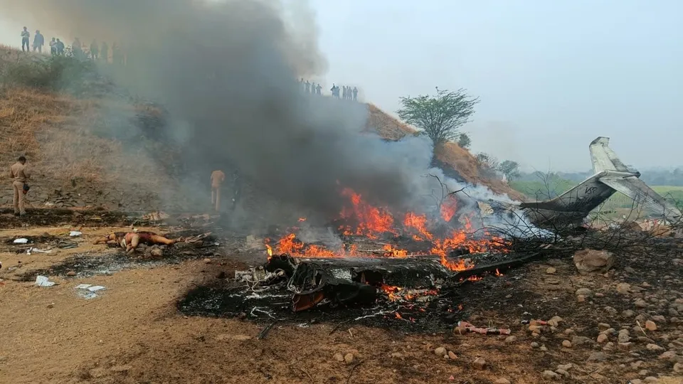 ajit pawar plane crash