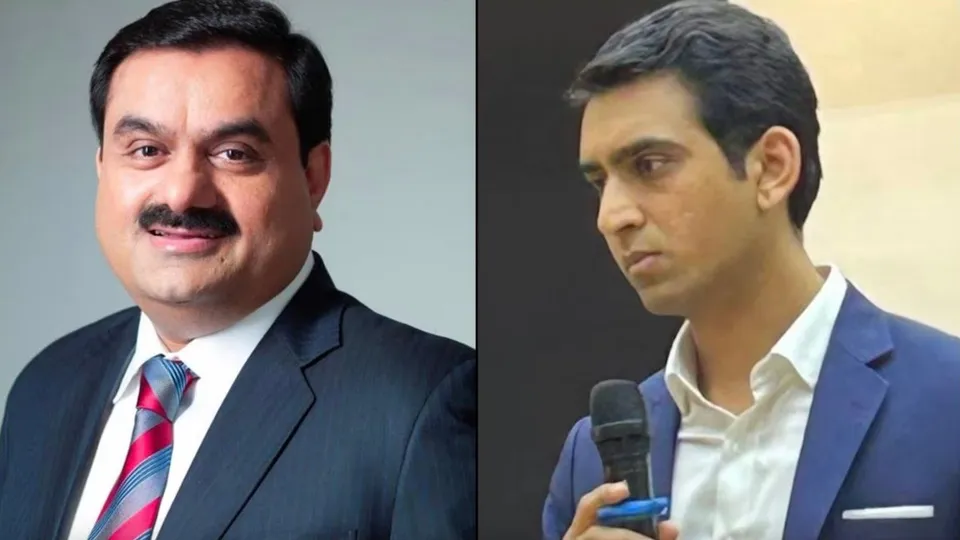 Gautam Adani and Sagar Adani