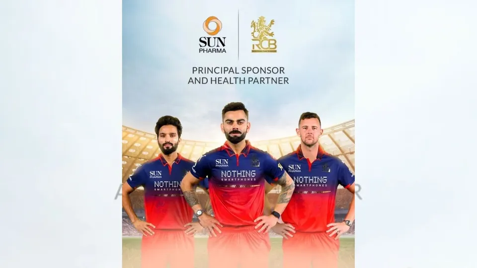 Sun Pharma RCB Sponsor