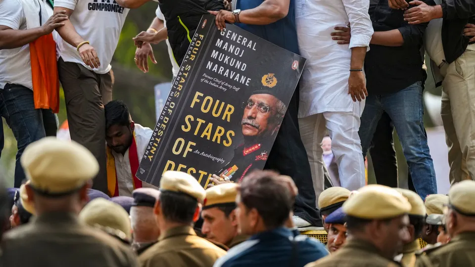 Naravane book Four stars of destiny