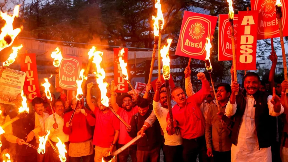 All India Trade Unions Bharat Bandh General Strike All India Strike BHopal