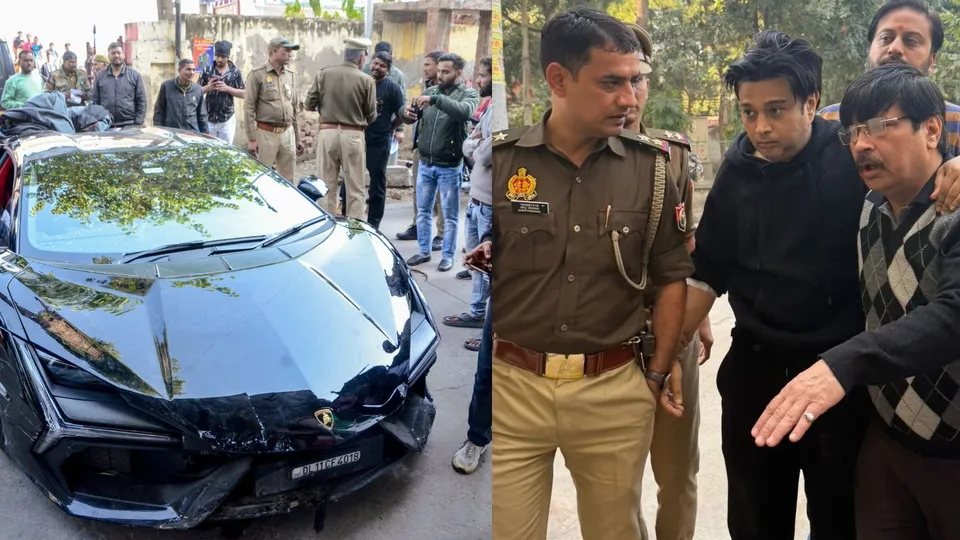 Kanpur Lamborghini Crash Shivam Mishra Arrest