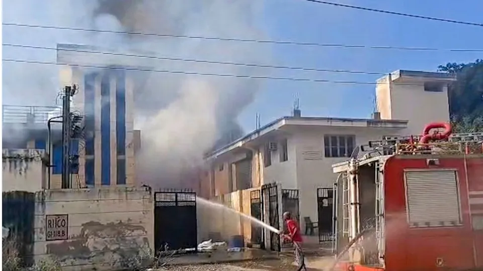 Bhiwadi Fire