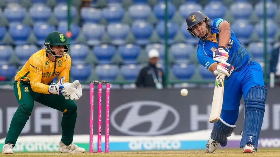 Alishan Sharafu South Africa vs UAE