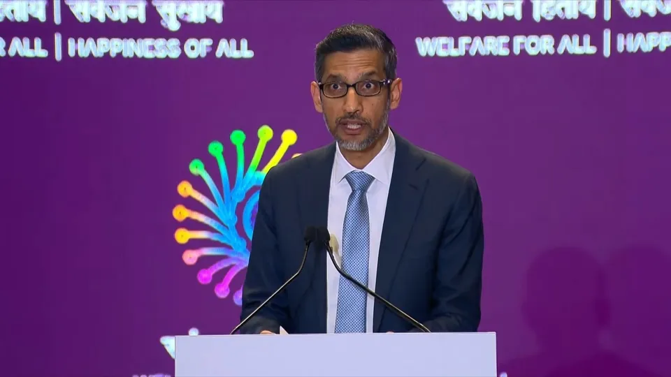 Sundar Pichai India AI Impact Summit