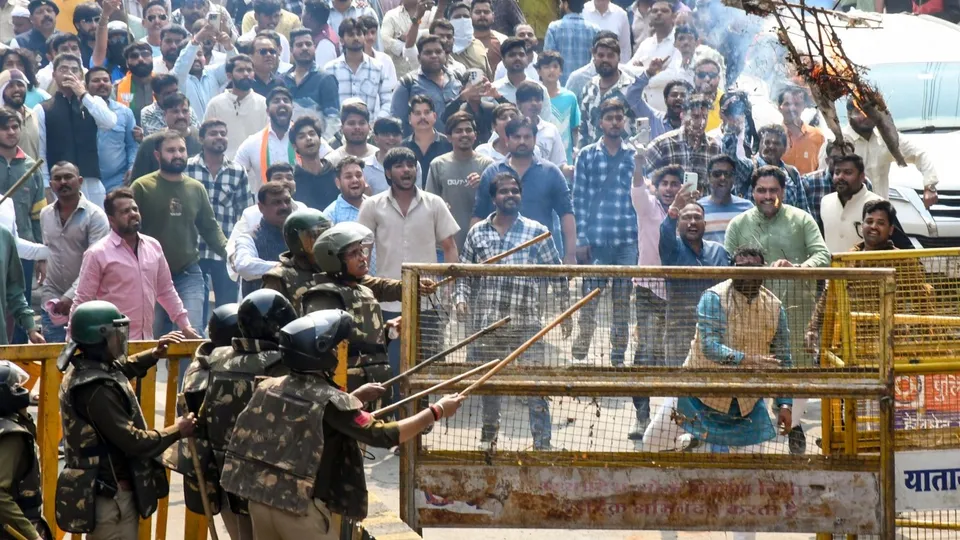 BJP Congress Clash in Indore