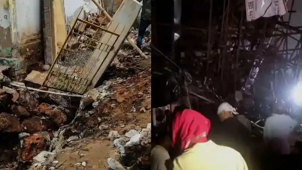 Bhubaneswar hoarding collapse