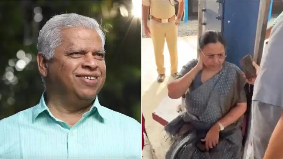 M V Jayarajan Veena George