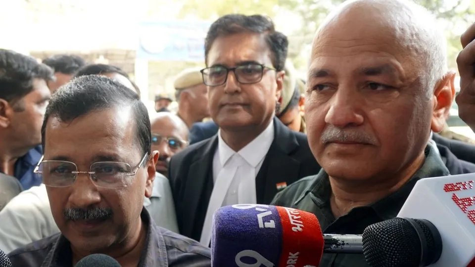 Arvind Kejriwal and Manish Sisodia