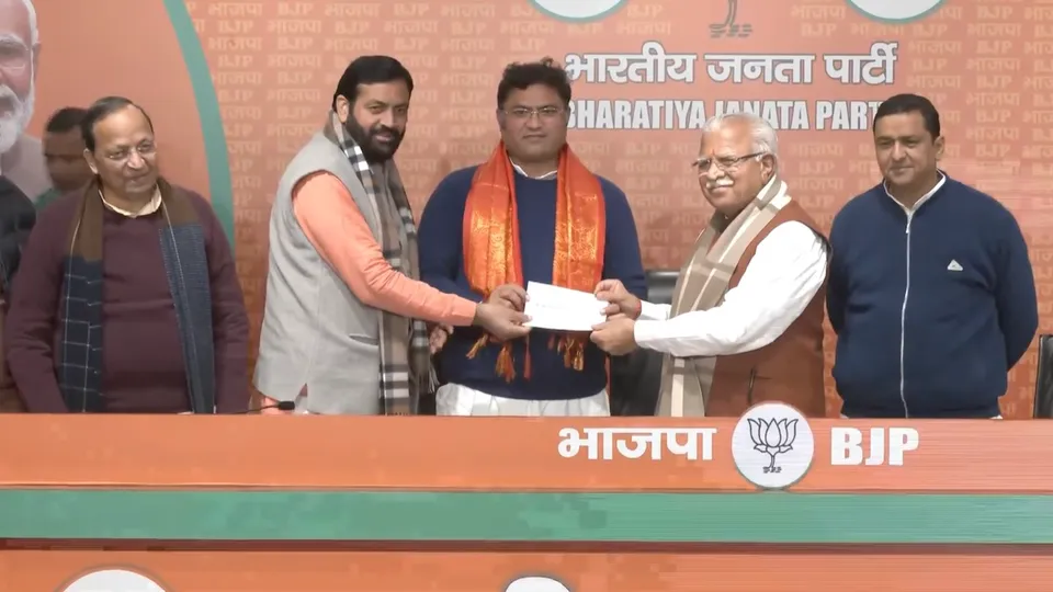 Ashok Tanwar joins BJP