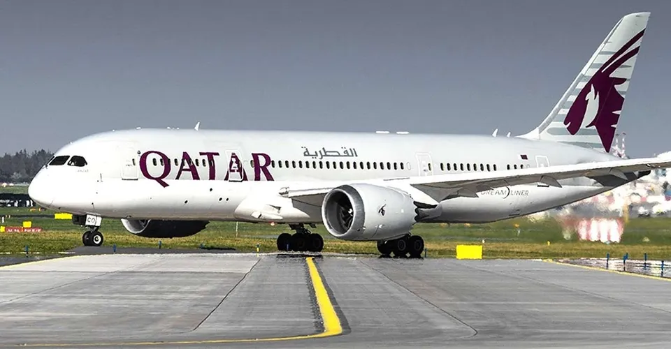 Qatar Airways flight