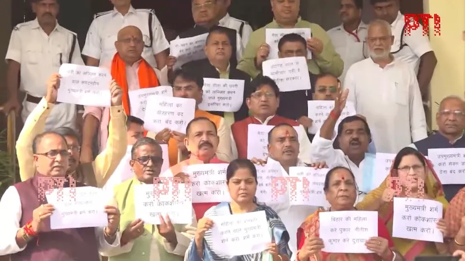Opposition demands resignation of Nitish Kumar for describing intercourse