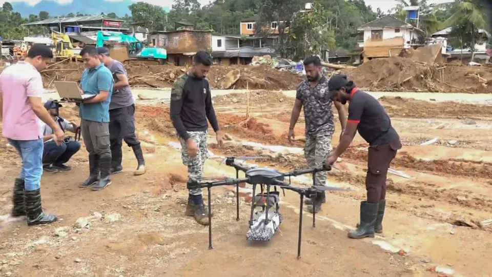 Wayanad Rescue Drones