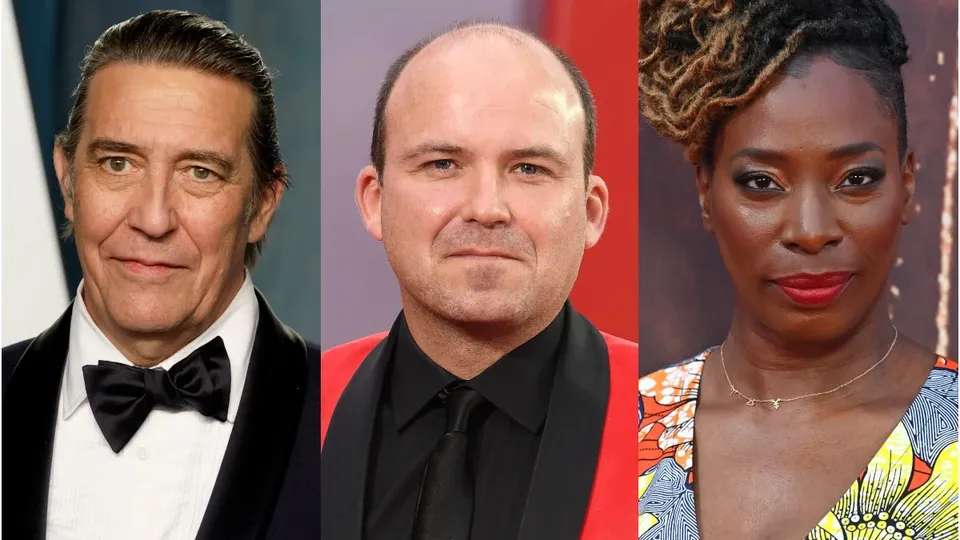 Ciaran Hinds, Rory Kinnear and Tanya Moodie