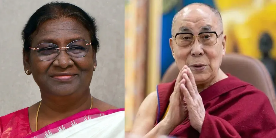 Droupadi Murmu Dalai Lama
