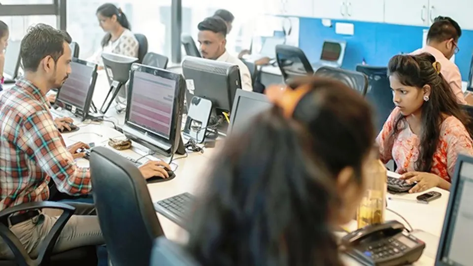 Indian professionals Service Sector