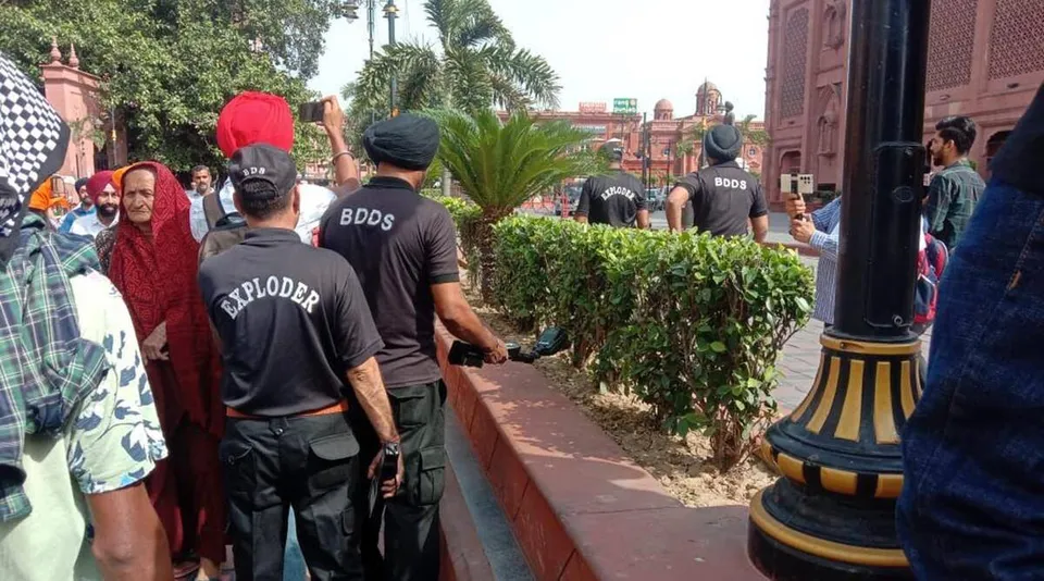 explosion near Golden Temple