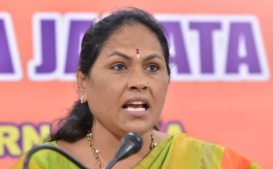 BJP MP Shobha Karandlaje (File image)