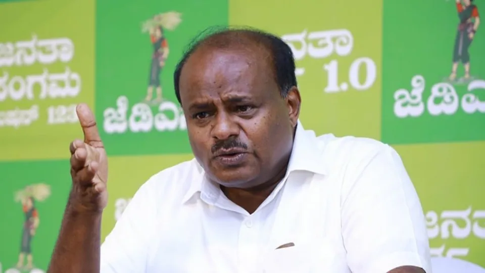 Union Minister H D Kumaraswamy (File image)