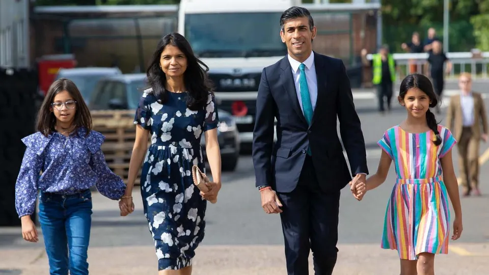 Rishi Sunak family Britain