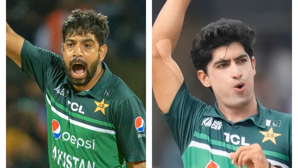 Haris Rauf and Naseem Shah