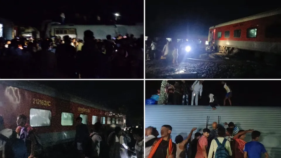 North East Express derailed