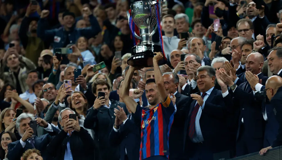 La Liga Sergio Busquets