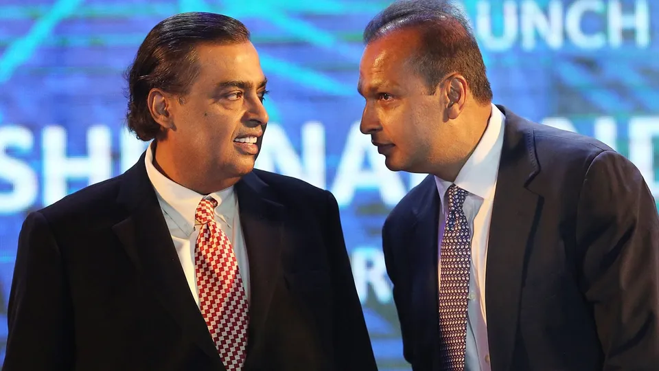 Mukesh Ambani Anil Ambani