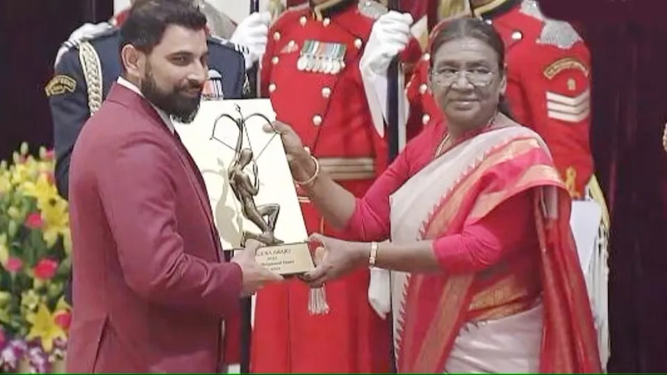 Mohammed Shami Arjun award