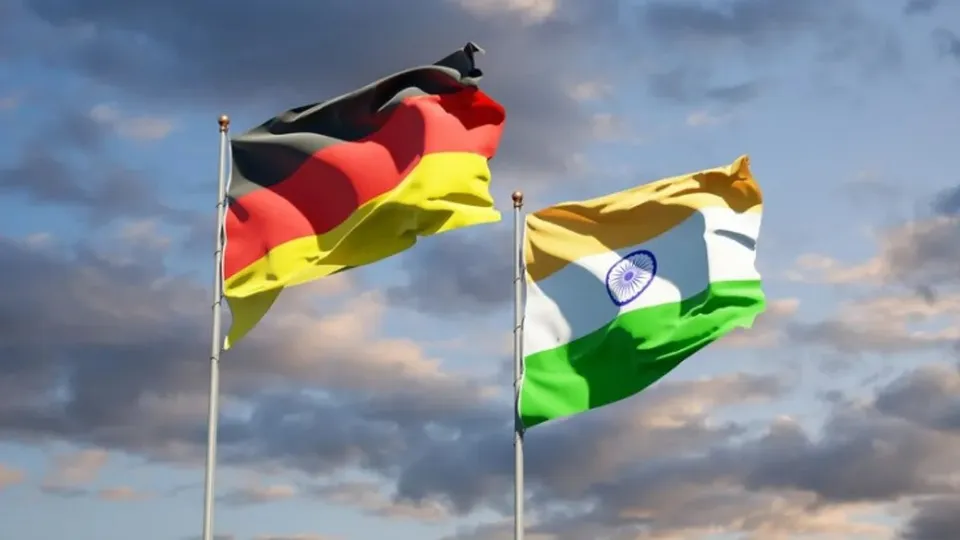 Germany India flag