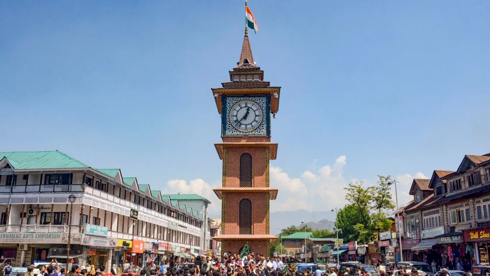 Jammu and Kashmir Elections Srinagar