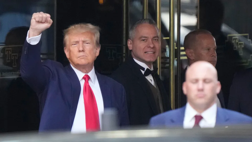 Donald Trump In Court