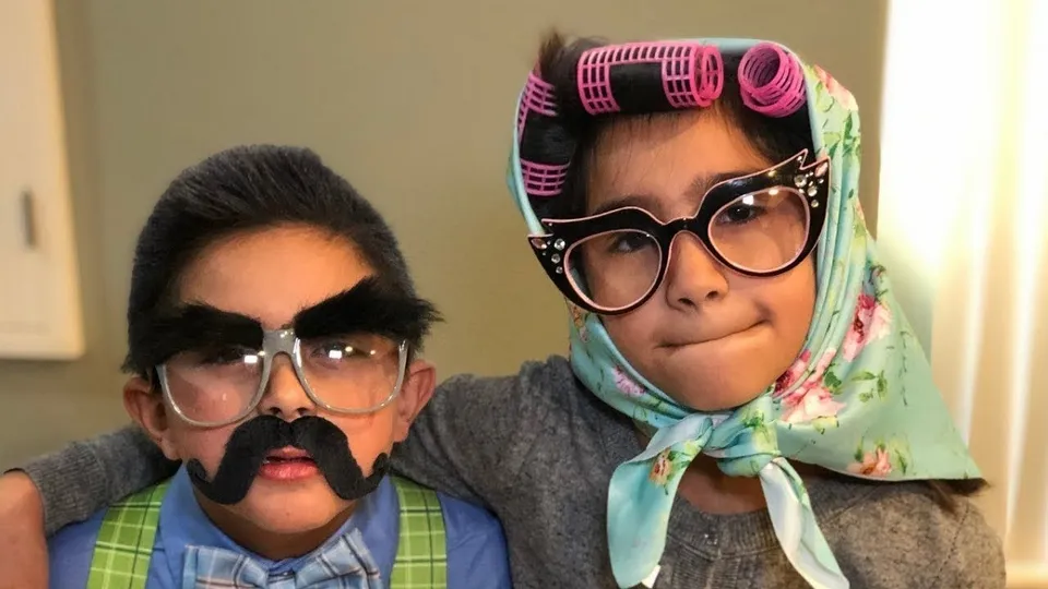 Kids dressing up as older people.jpg