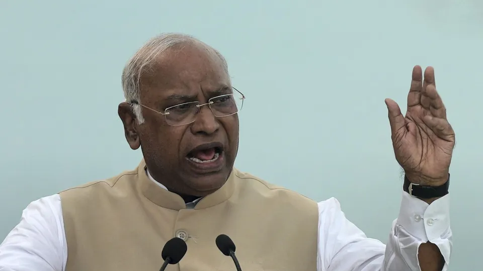 Congress president Mallikarjun Kharge