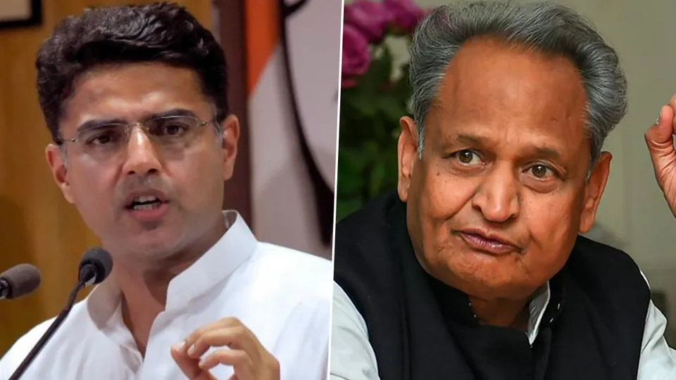 Ashok Gehlot Sachin pilot Congress Rajasthan