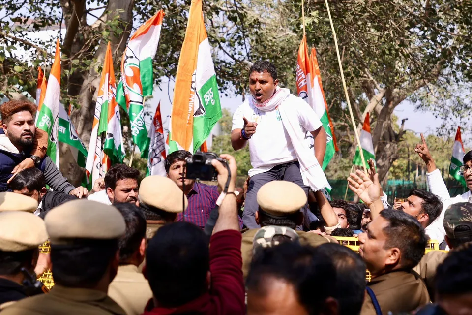 Srinivas B V IYC Congress