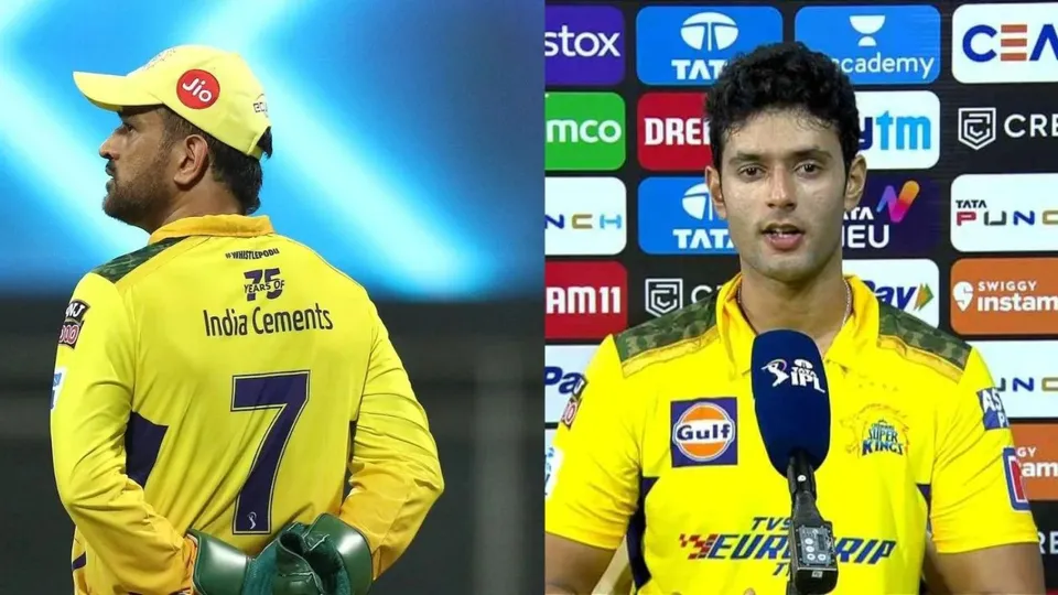 MS Dhoni Shivam Dube