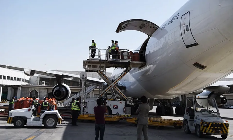 Afghanistan India air corridor